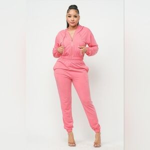 Women's Sports Pink Set S, M, L